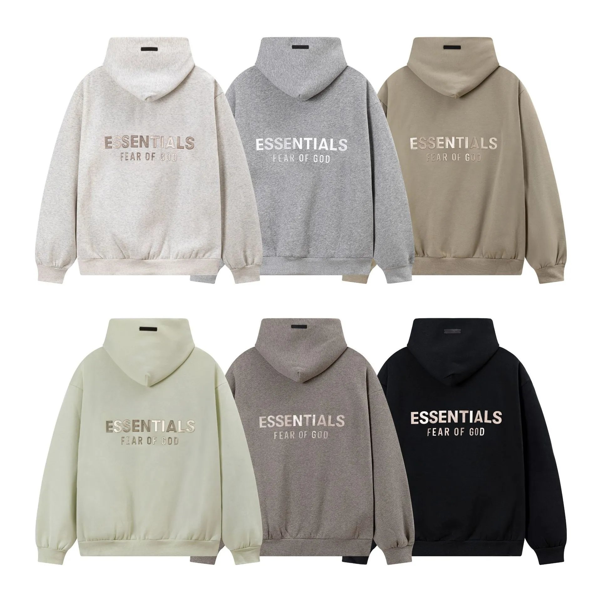 Fear of God ESSENTIALS Hoodies & Sweatshirts Logo Pullover Hoodie image 3