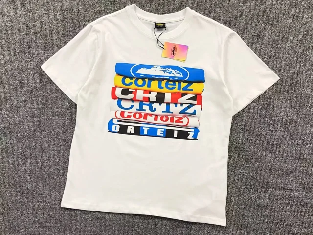 Corteiz T-Shirts Short-Sleeve Graphic Crew-Neck T-Shirt product detail image 9
