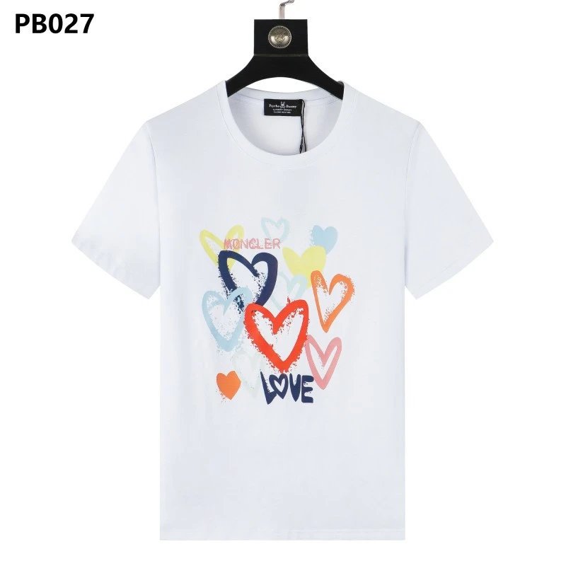 Psycho Bunny T-Shirts Rabbit skull graphic short-sleeve — PB027 White