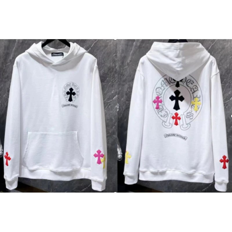 Chrome Hearts Hoodies & Sweatshirts Cross Graphic Pullover Hoodie image 2