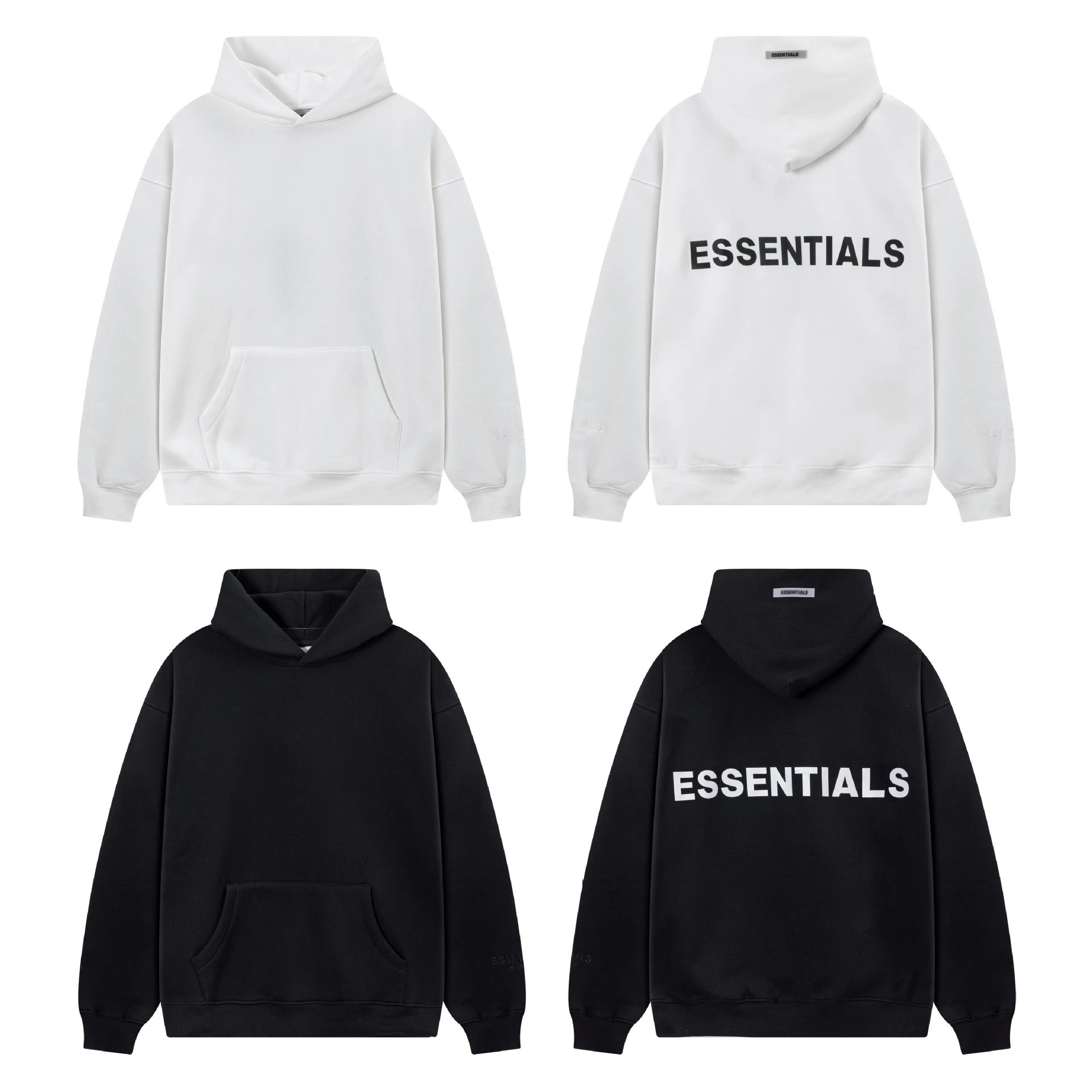 Fear of God ESSENTIALS Hoodies & Sweatshirts Logo Pullover Hoodie image 5