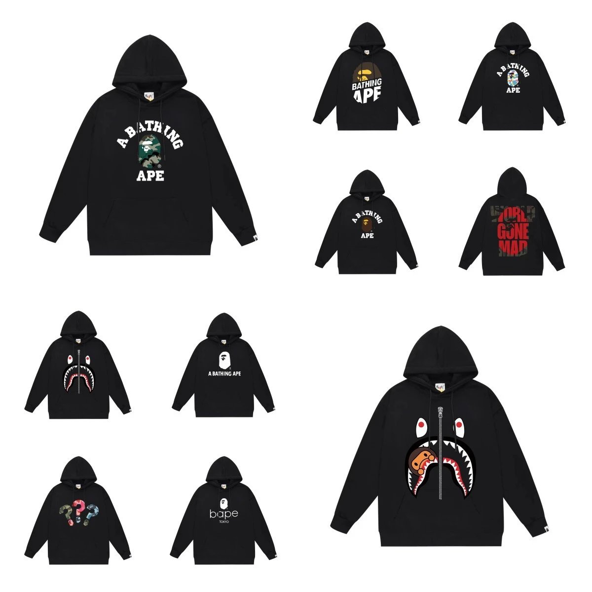 A Bathing Ape Classic Shark Fu