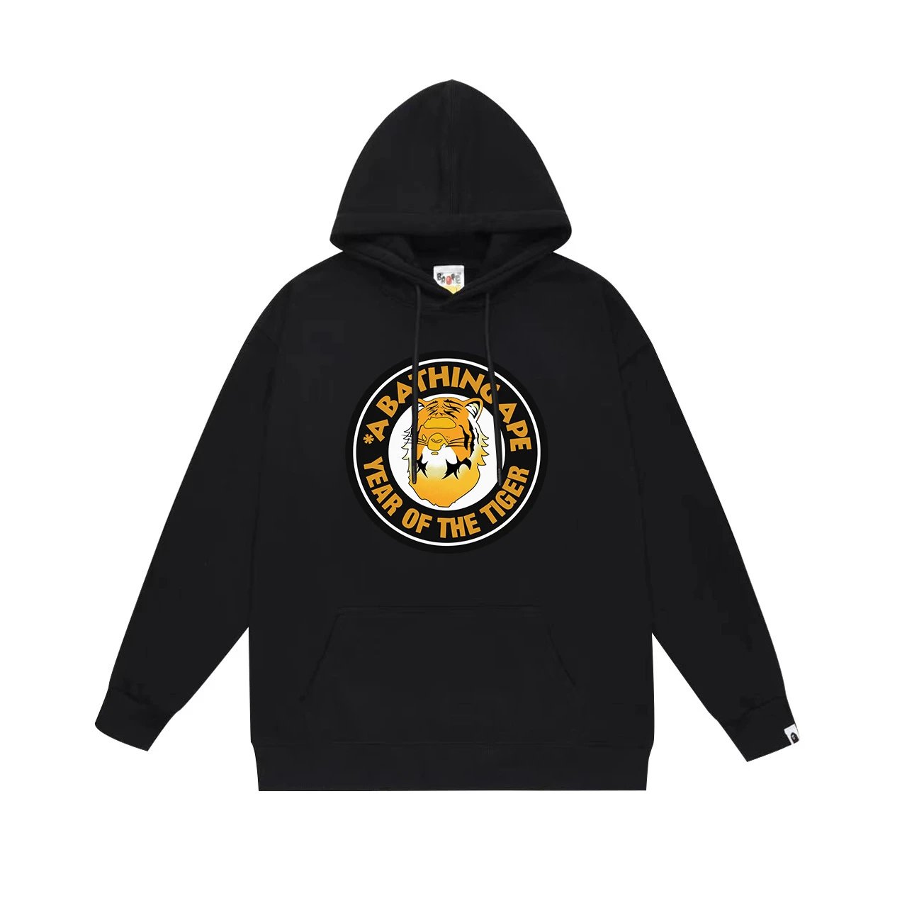 BAPE Hoodies & Sweatshirts Graphic Pullover Hoodie — 637 Black