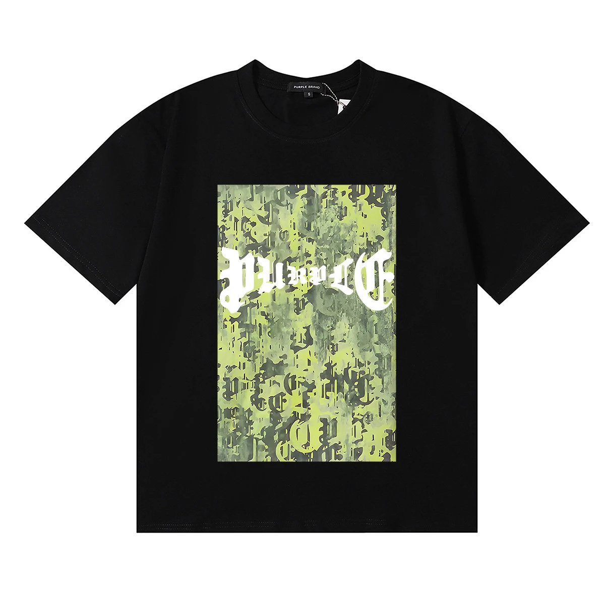 Purple Brand T-Shirts Graphic Print — 3079-1