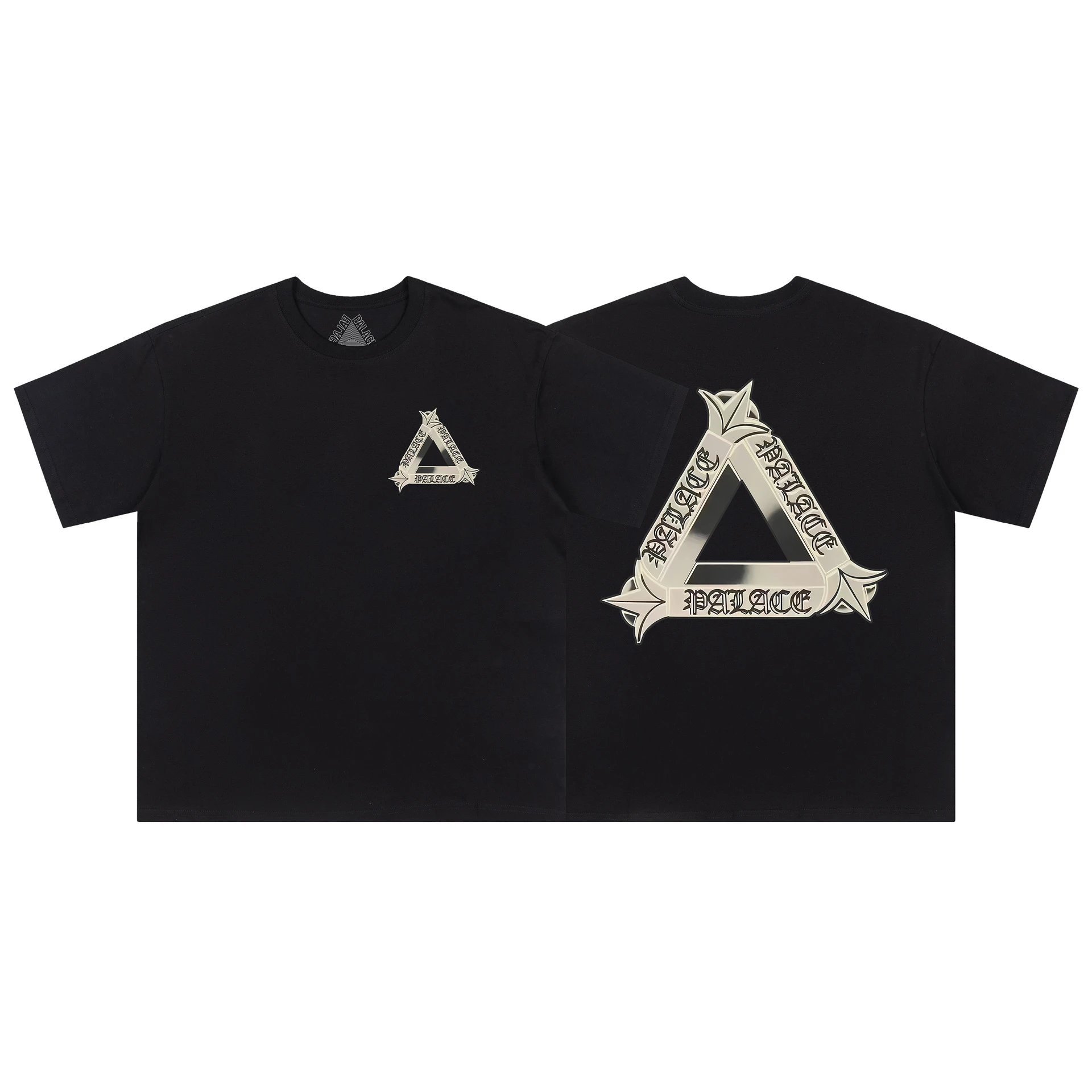 Palace T-Shirts Tri-Ferg Logo Print — 34
