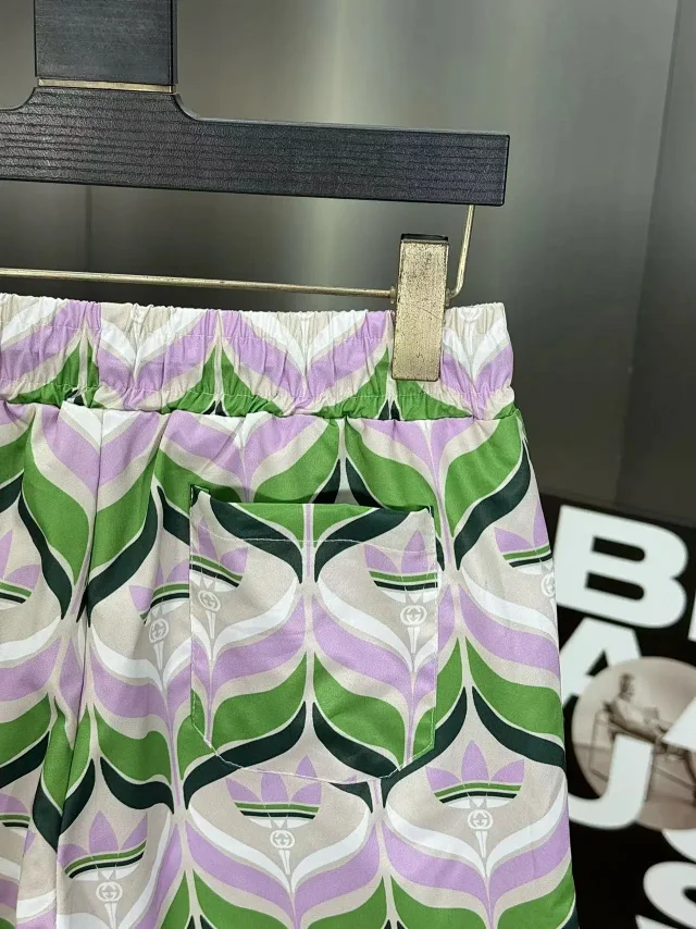 adidas Shorts Trefoil geometric-print drawstring product detail image 10