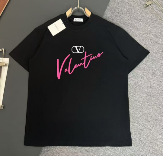Valentino T-Shirts Logo Print Short-Sleeve T-Shirt image 12