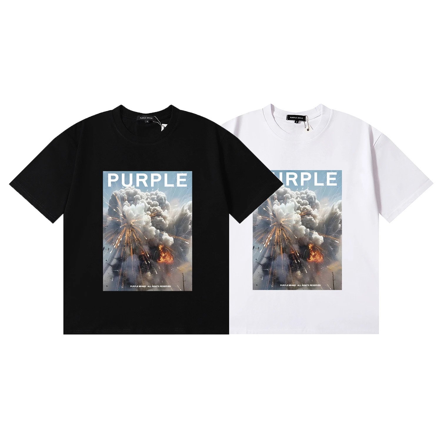 Purple Brand T-Shirts Graphic Print image 3