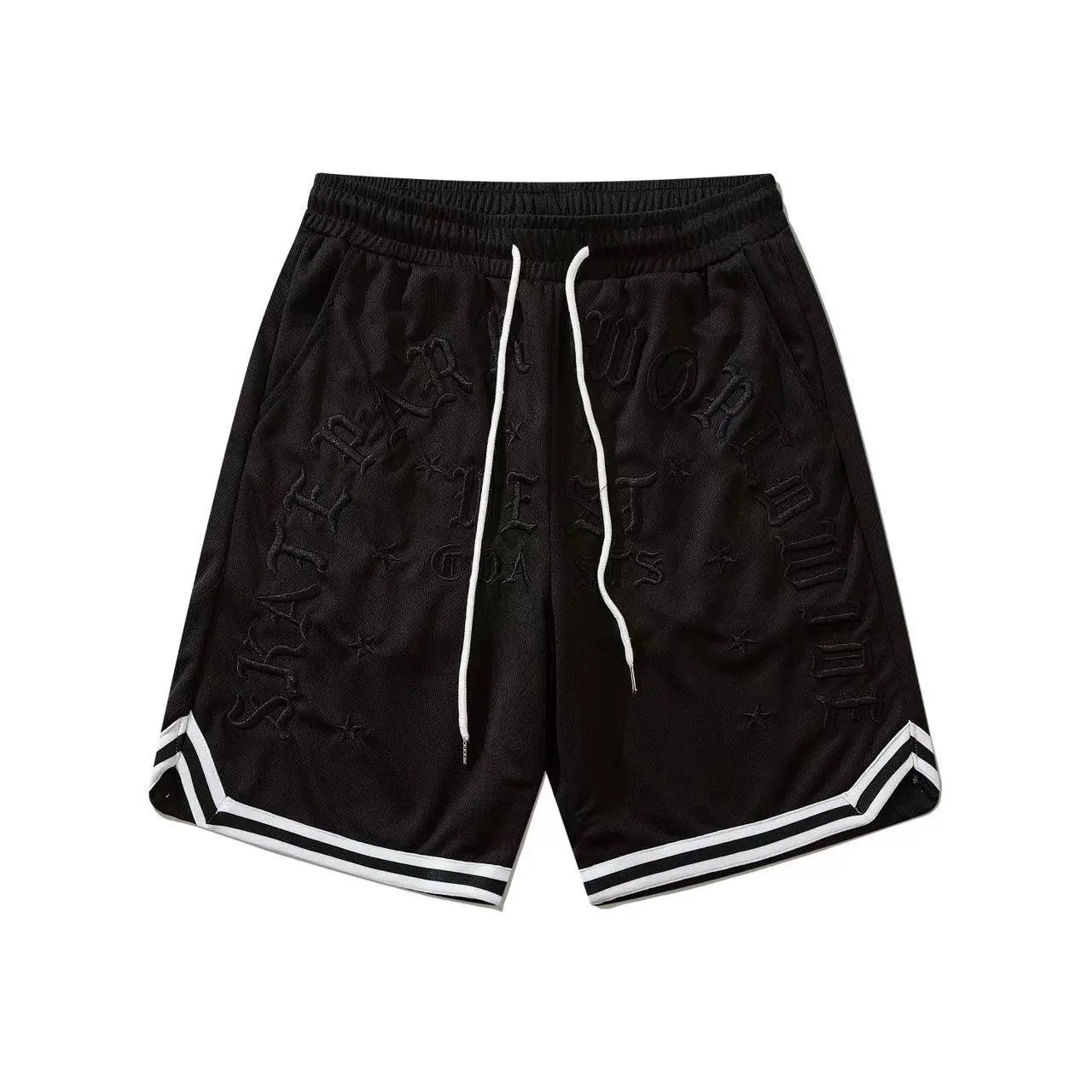 Cityloco Shorts Graphic Mesh Basketball — 26 black