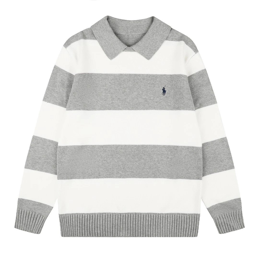 Polo Ralph Lauren DS 006 and 6609 knitwear — DS 6609 gray spelled white
