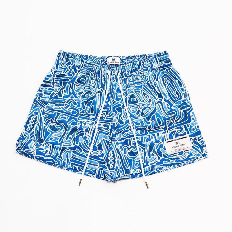 Ryoko Rain Shorts Mesh Graphic Basketball — RyokoRain--29