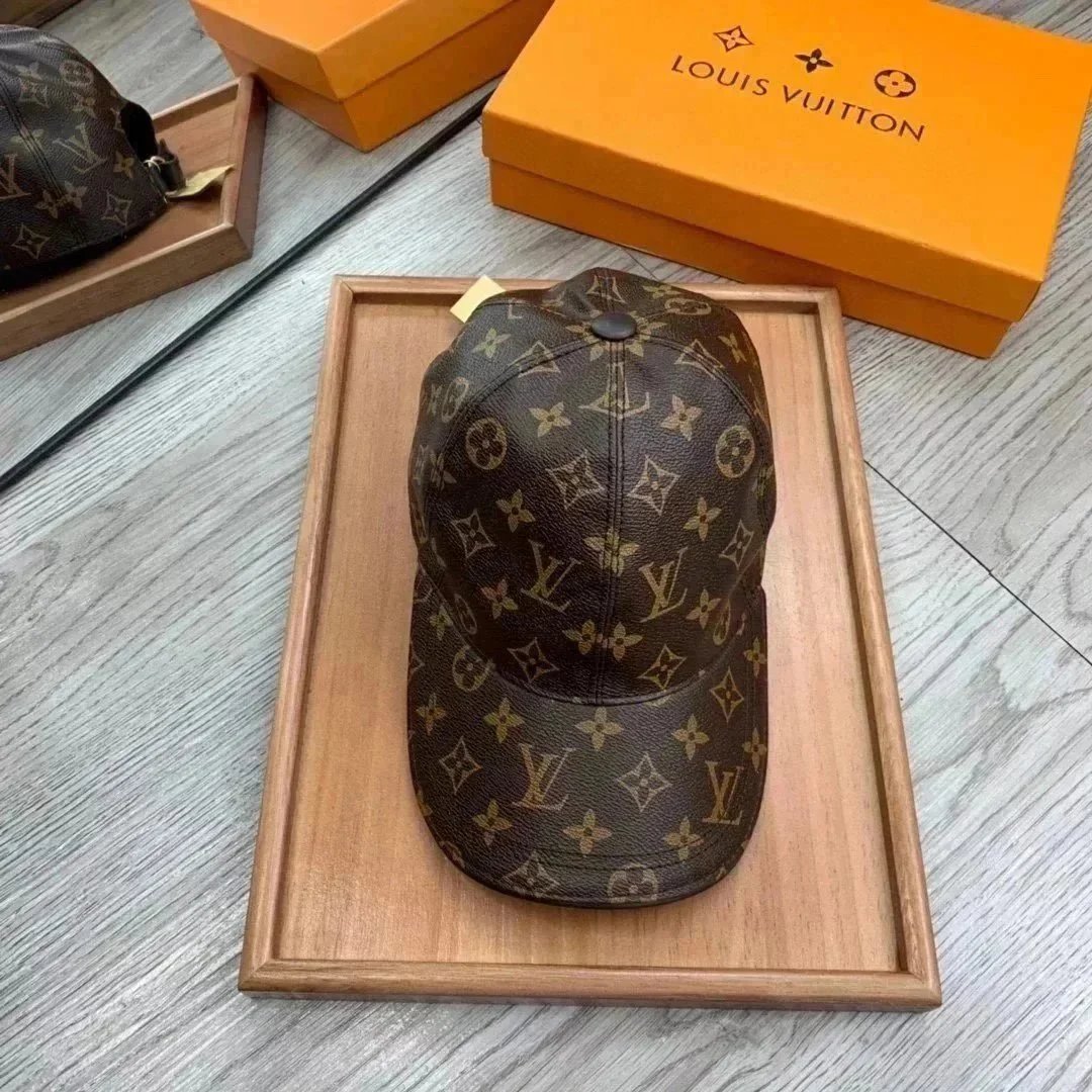Louis Vuitton Monogram Denim Baseball Cap Navy - 10