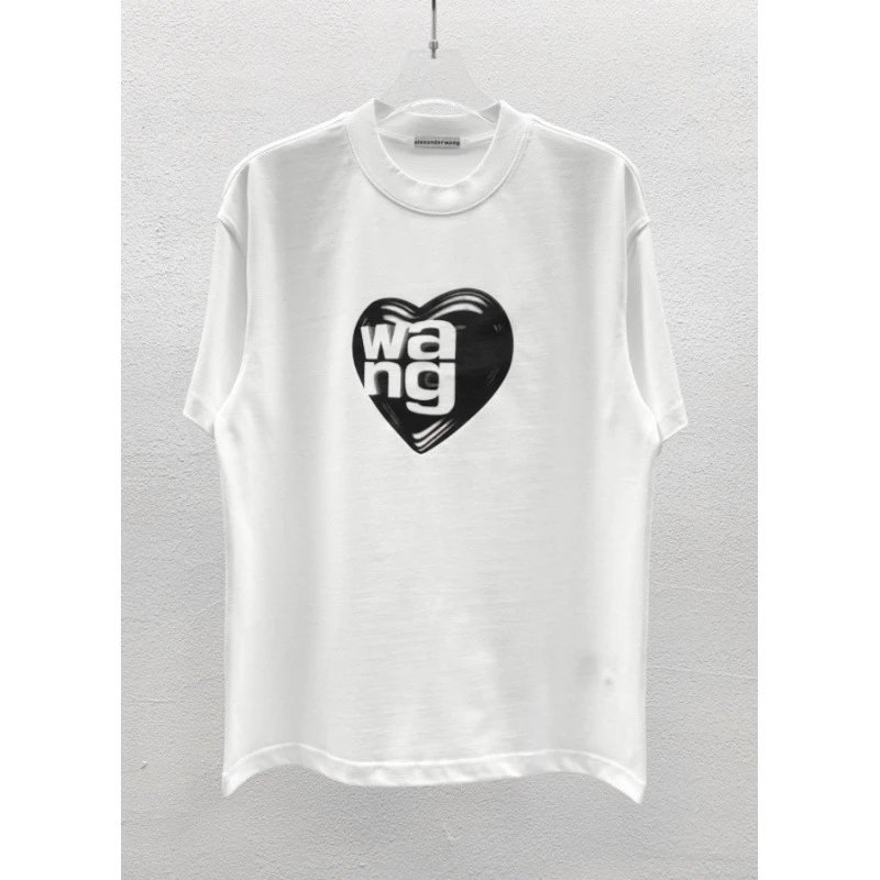 Alexander Wang T-Shirts Graphic Logo T-Shirt — 13-2