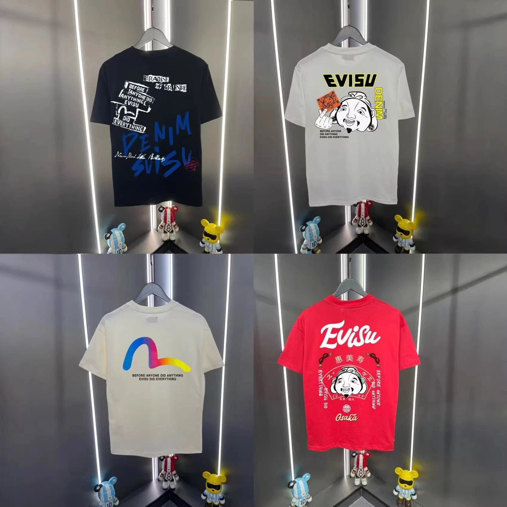 Evisu T-Shirts Graphic-print crew-neck image 2
