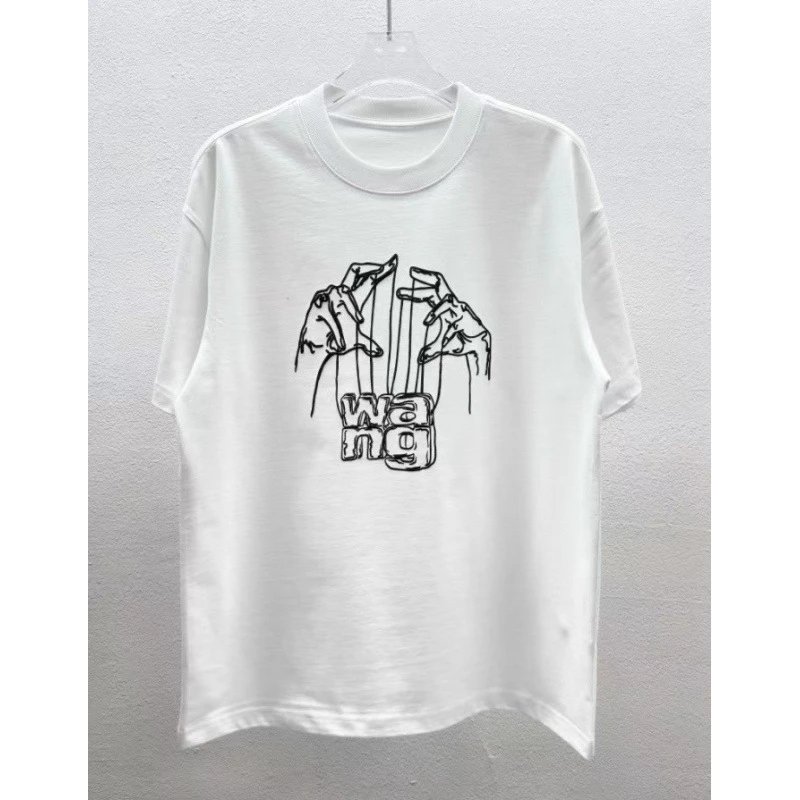 Alexander Wang T-Shirts Washed graphic logo T-shirt — 10