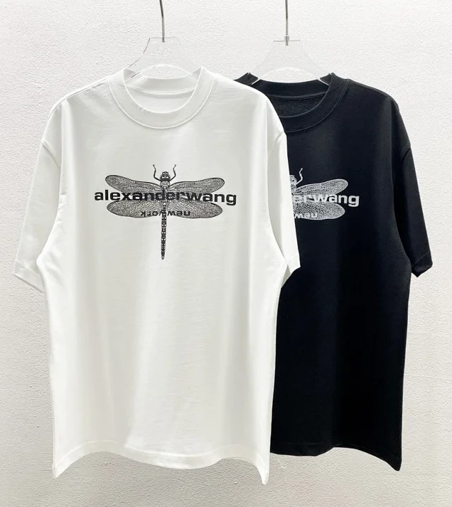 Alexander Wang T-Shirts Graphic Logo T-Shirt product detail image 6