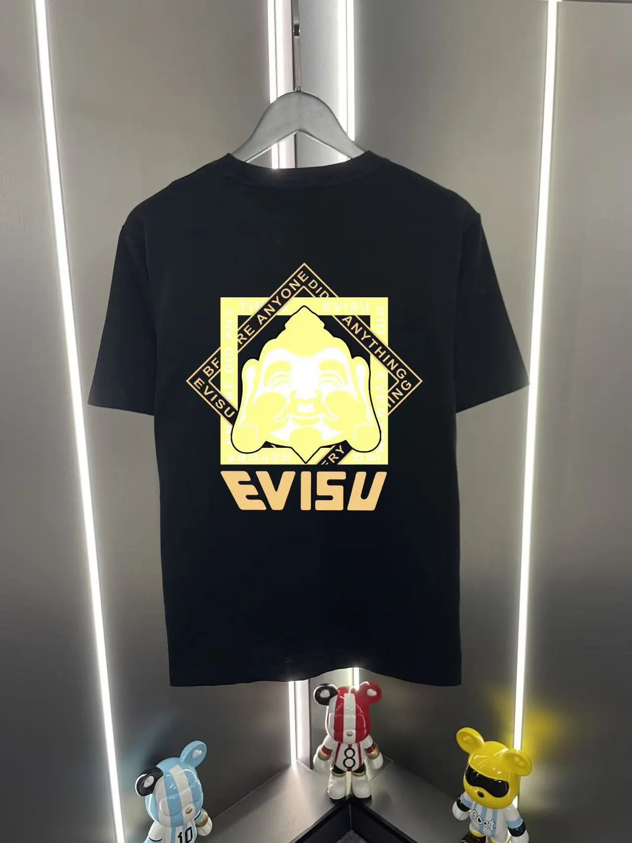 Evisu T-Shirts Graphic-print crew-neck — 11 black