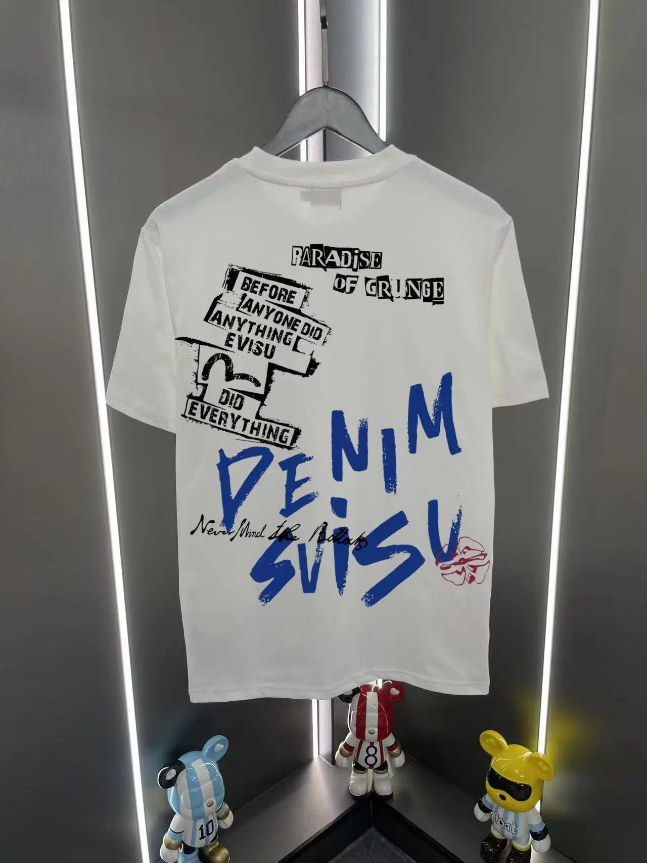 Evisu T-Shirts Graphic-print crew-neck — 13 white