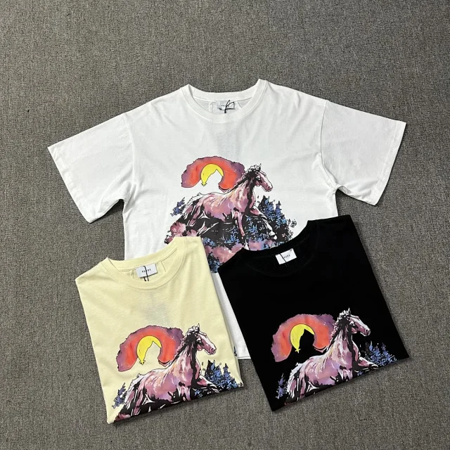 Rhude T-Shirts Cannes graphic print product detail image 12