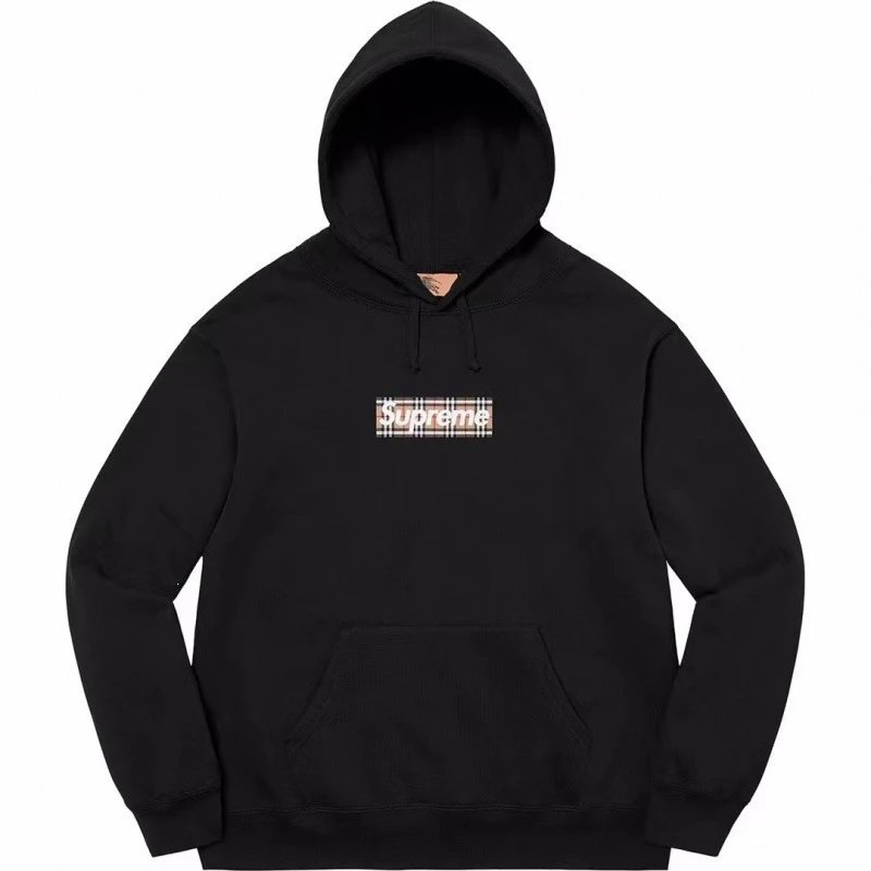 E541 Supreme Burberry Collaboration Black