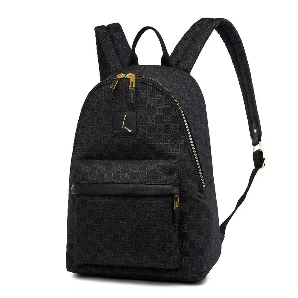 Design Mini Backpack Beige with Brown Accents Casual Backpack - 11