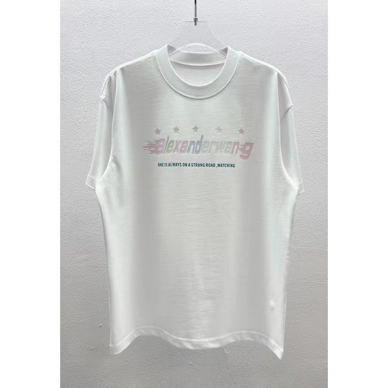 Alexander Wang T-Shirts Graphic Logo T-Shirt — 04-1