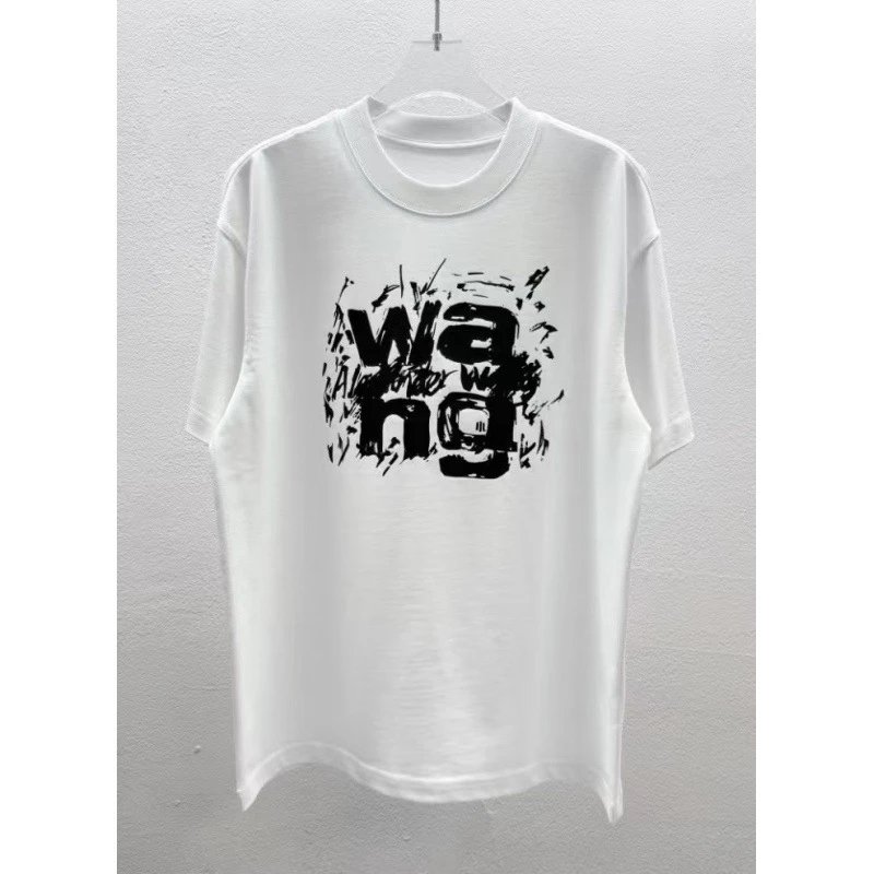Alexander Wang T-Shirts Graphic Logo T-Shirt — 11-1