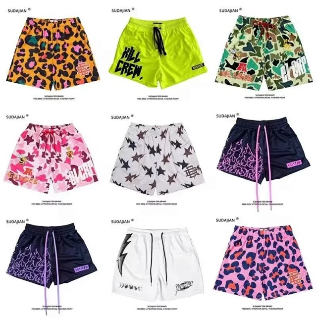 Unbranded Shorts Graphic Mesh Drawstring product detail image 5
