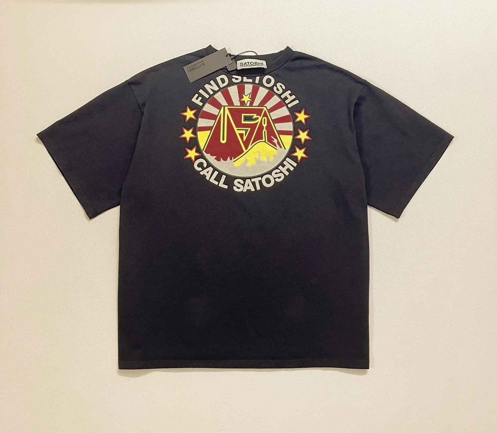 Satoshi Nakamoto T-Shirts Graphic studded T-Shirt — Giant 3181