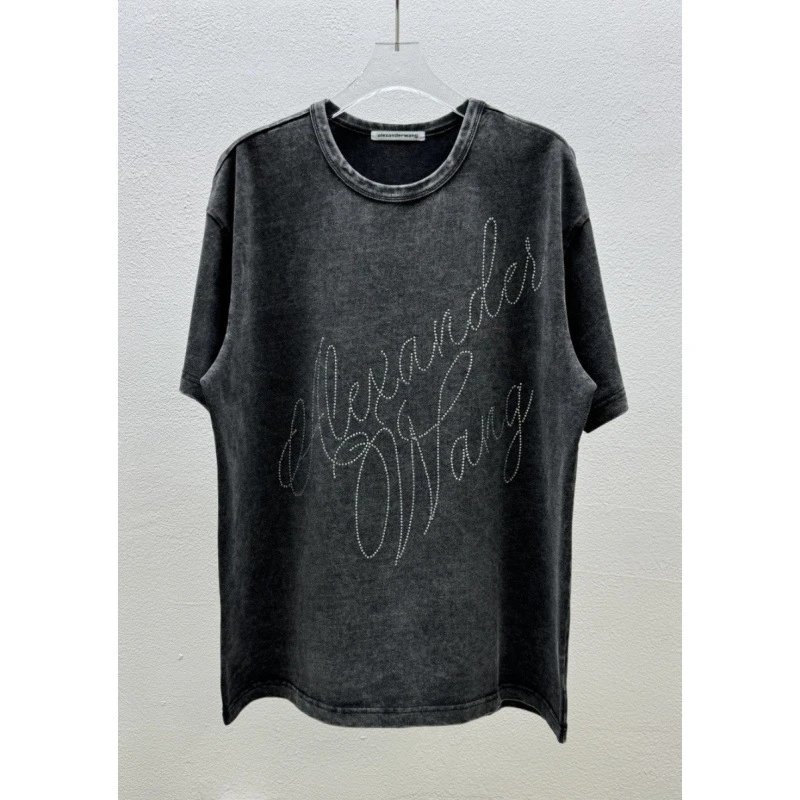 Alexander Wang T-Shirts Graphic Logo T-Shirt — 14