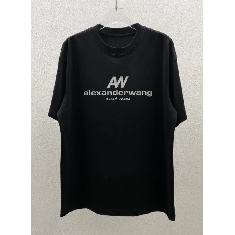 Alexander Wang T-Shirts Graphic Logo T-Shirt — 17-2