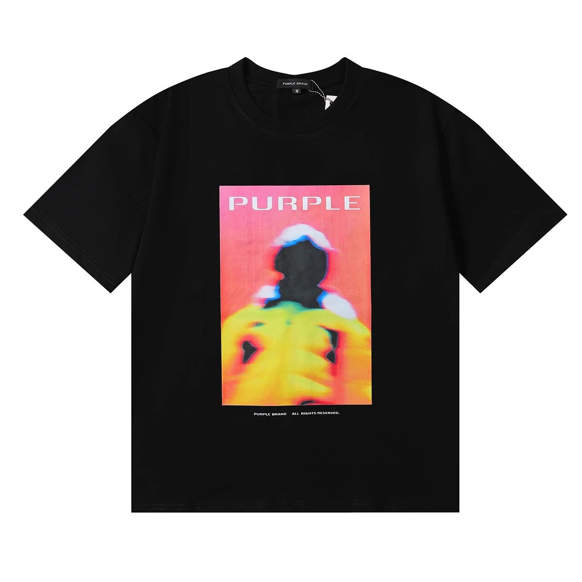 Purple Brand T-Shirts Graphic Print — 3056-1