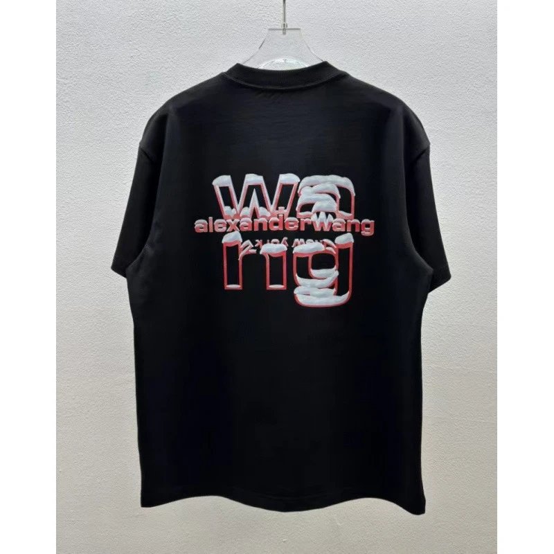 Alexander Wang T-Shirts Washed graphic logo T-shirt — 23