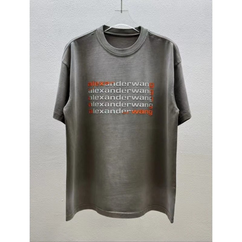Alexander Wang T-Shirts Washed graphic logo T-shirt — 34