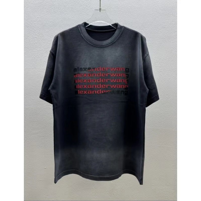 Alexander Wang T-Shirts Washed graphic logo T-shirt — 35