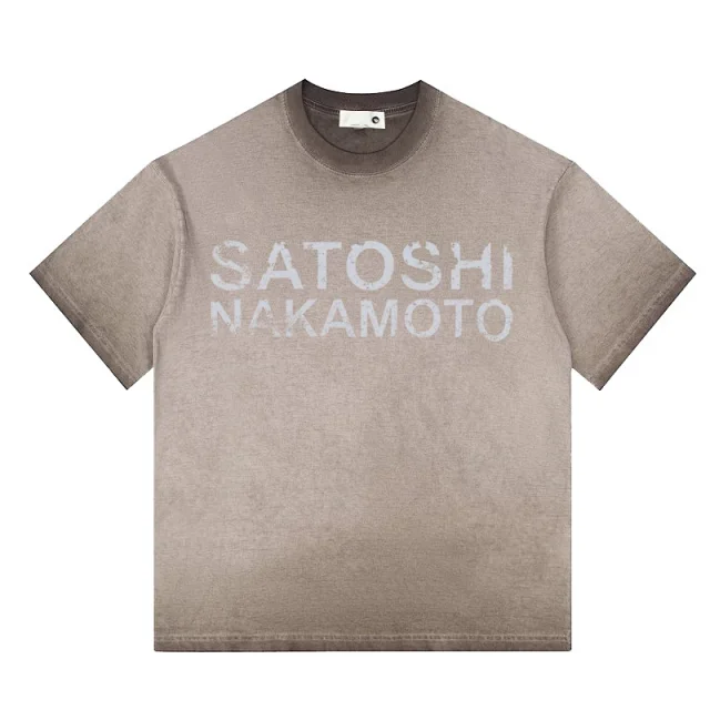 Satoshi Nakamoto T-Shirts Graphic studded T-Shirt product detail image 40