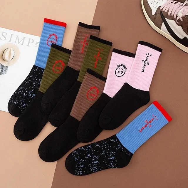 Cactus Jack Socks Ribbed crew with embroidered graphic motifs product detail image 25