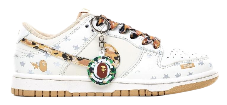 BAPE Sneakers Low-top with Ape Head graphics and Swoosh overlays — DQ1098-352
