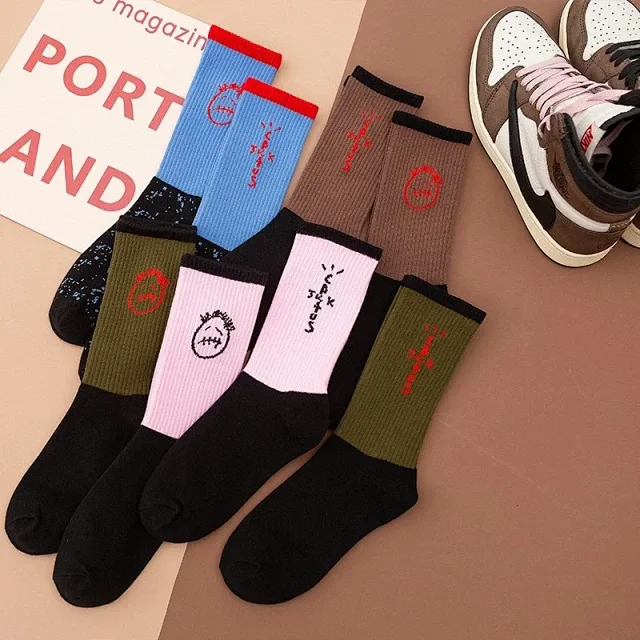Cactus Jack Socks Ribbed crew with embroidered graphic motifs product detail image 28