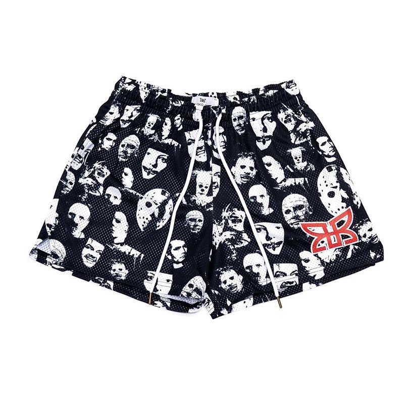 Ryoko Rain Shorts Mesh Graphic Basketball — RyokoRain--18