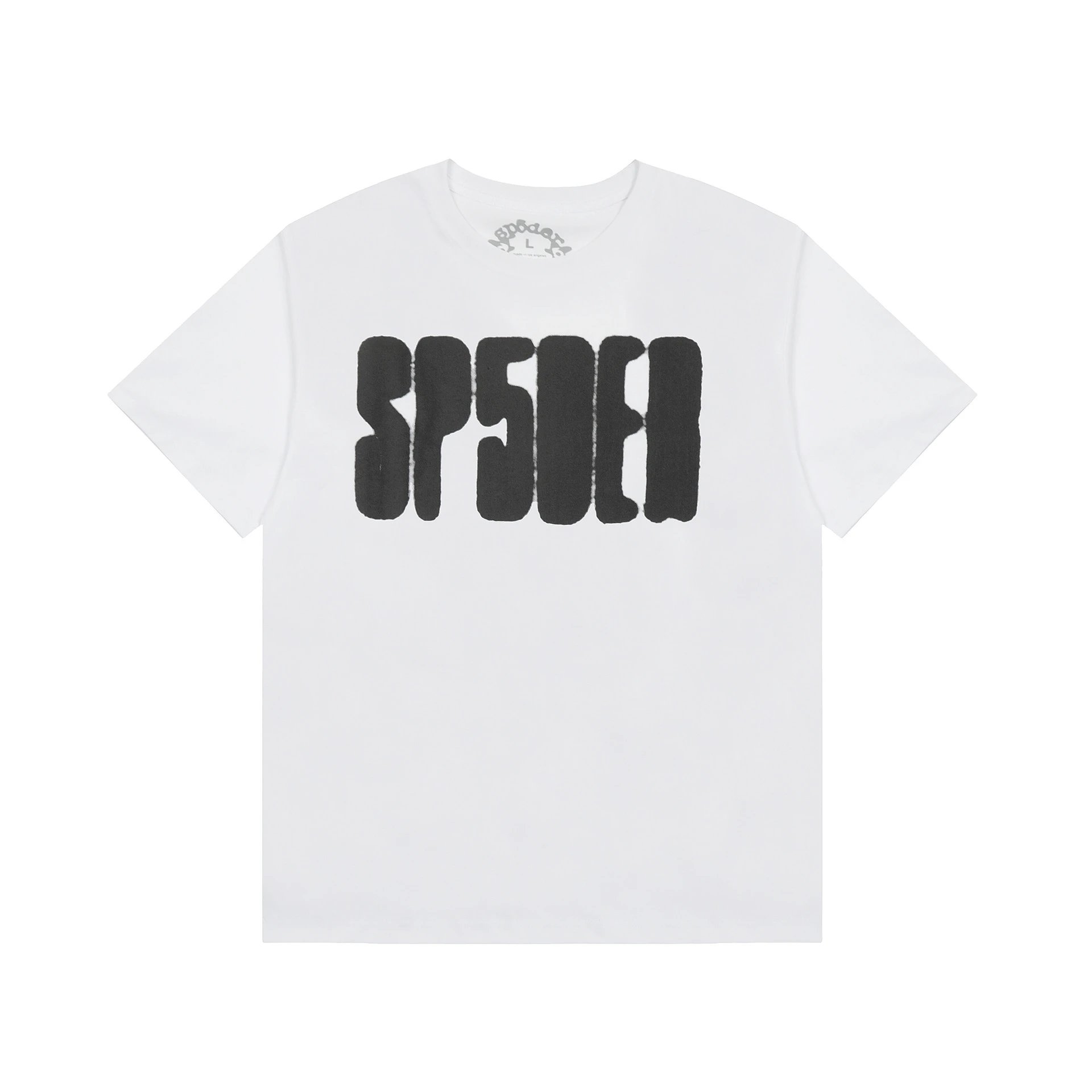 Sp5der T-Shirts Graphic Print — S724 white