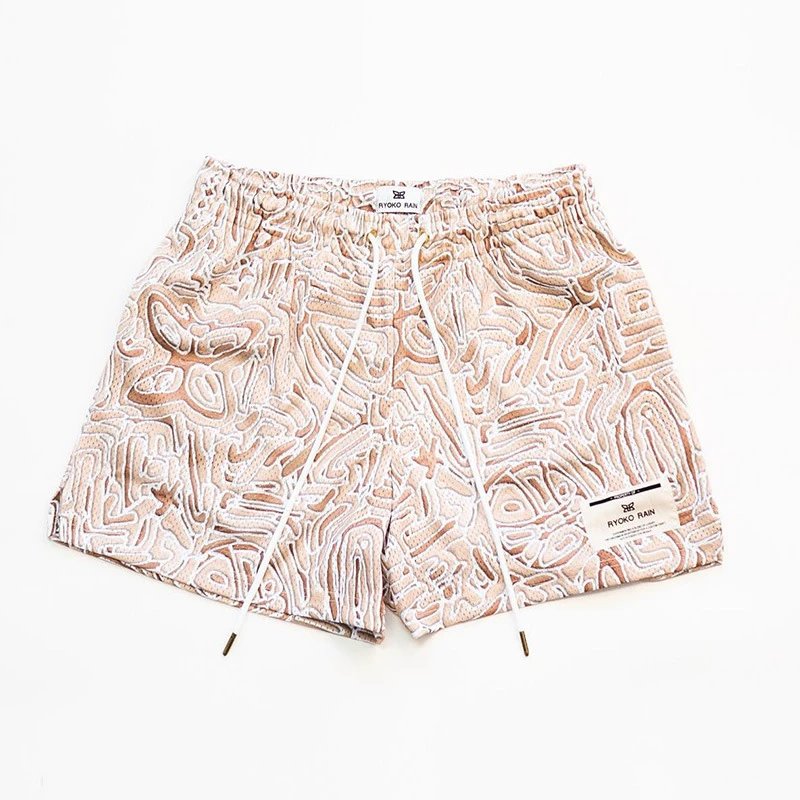 Ryoko Rain Shorts Mesh Graphic Basketball — RyokoRain--28