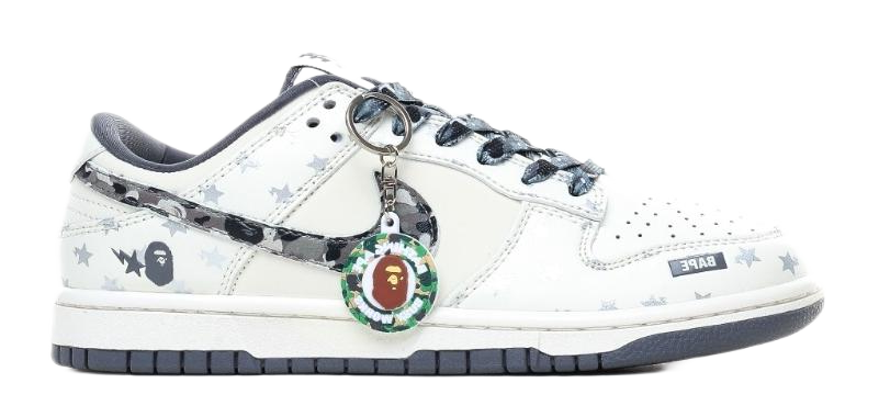 BAPE Sneakers Low-top with Ape Head graphics and Swoosh overlays — DQ1098-351