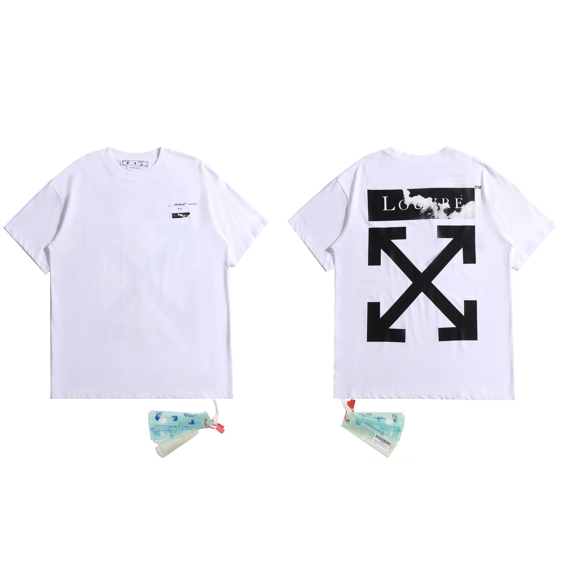 Off-White T-Shirts Arrow graphic print — 2079 White