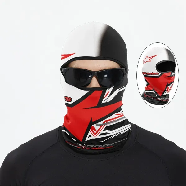 Design Alpinestars Balaclava Red / White / Black Activewear - 1