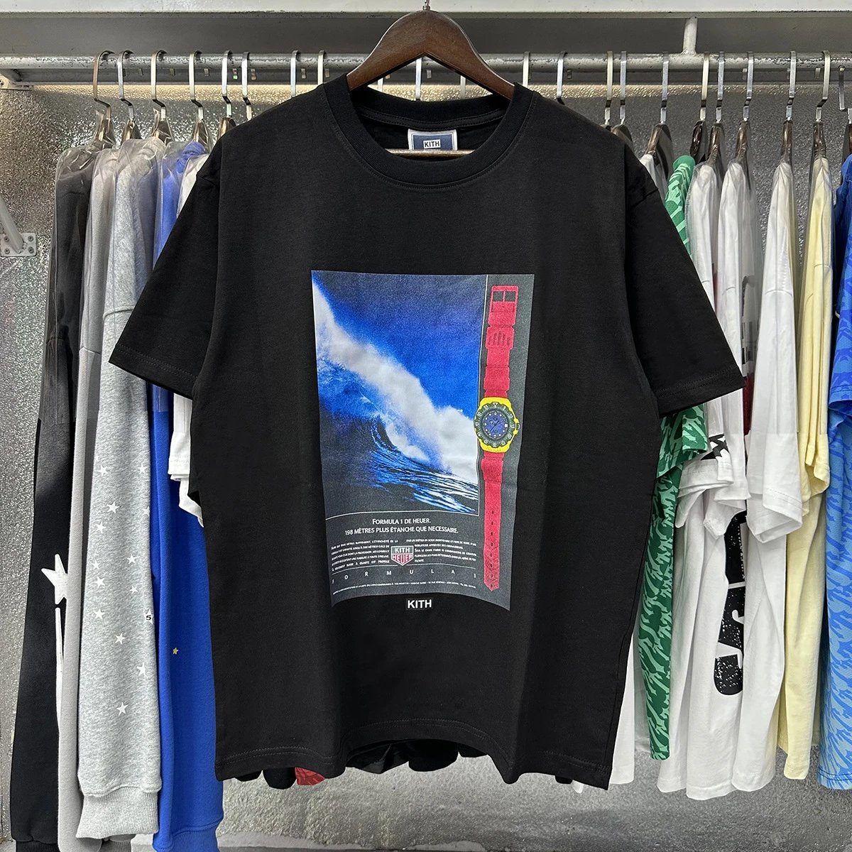 Kith T-Shirts Spider-Man Graphic T-Shirt — 8057 Black