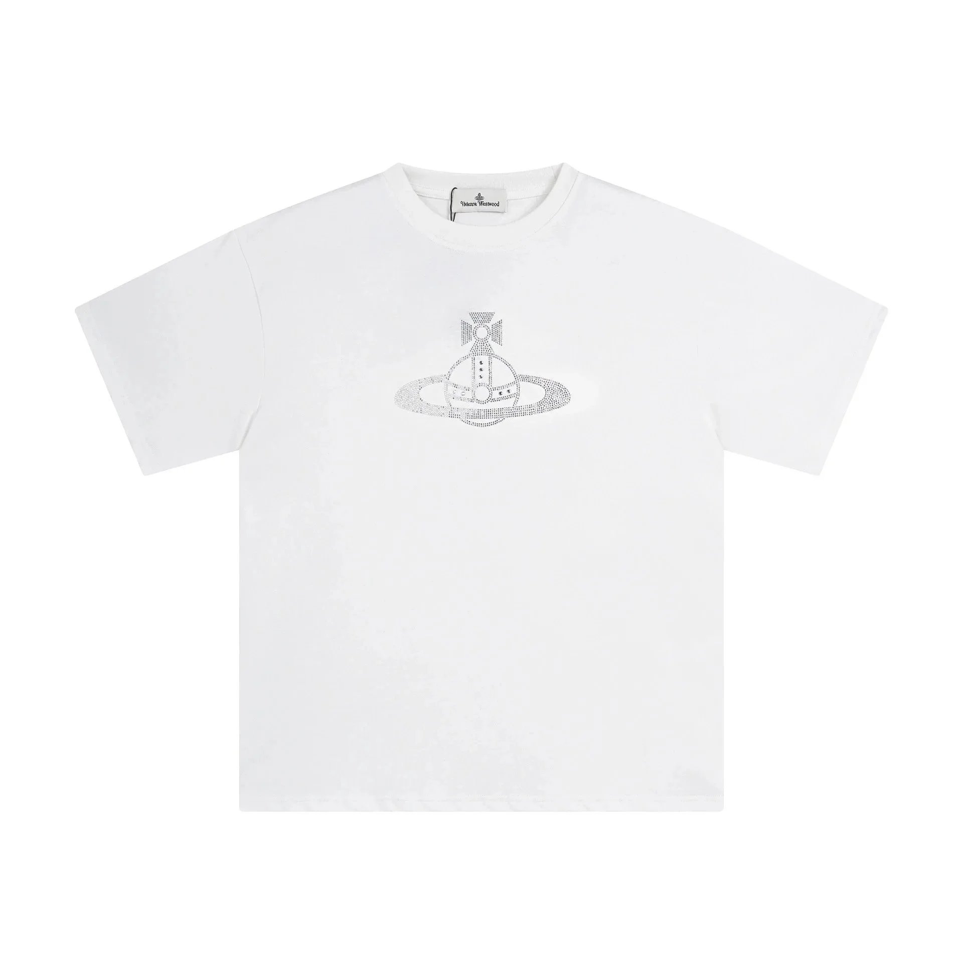Vivienne Westwood T-Shirts Orb Logo Short-Sleeve T-Shirt — 2512 white