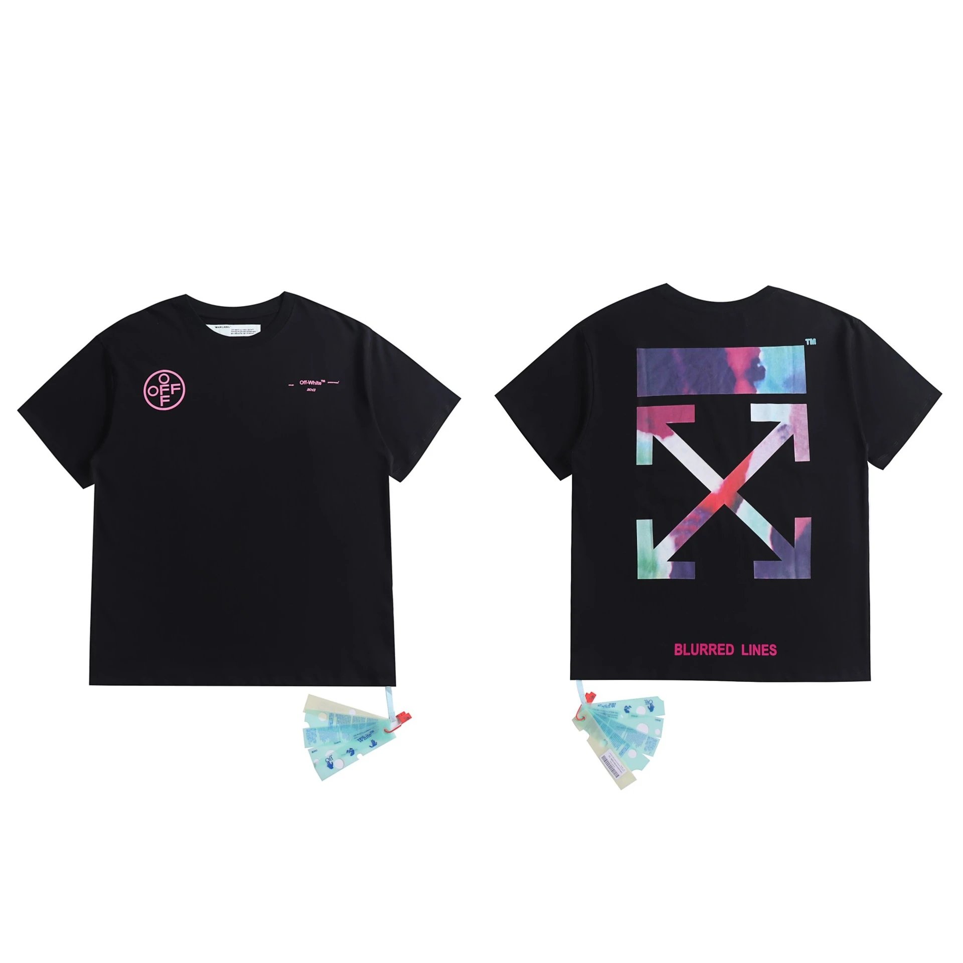 Off-White T-Shirts Arrow graphic print — 2083 Black