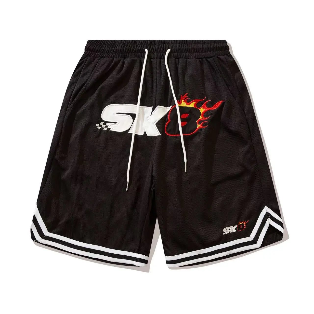 Cityloco Shorts Graphic Mesh Basketball — 32 black