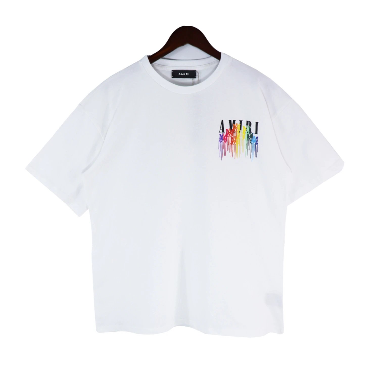 AMIRI T-Shirts Washed Graphic T-Shirt — 2155 white